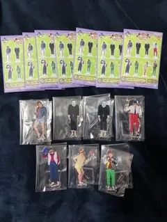野性爆弾くっきー！ 未来コレクション　哀愁人間アクリルスタンド　7種セット