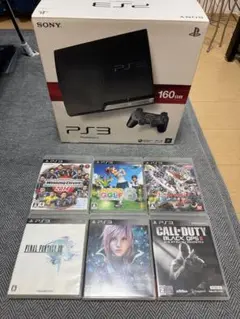 【美品】PS3 本体 160GB チャコールブラック