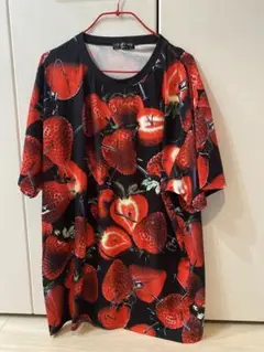 TRAVAS TOKYO トラバストーキョー　イチゴ柄Tシャツ　いちご　苺柄