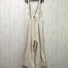 ✨美品✨アルマデザイン《M》サロペット　オーバーパンツ　つなぎ　オフホワイト