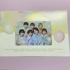 なにわ男子　バースデーカード
