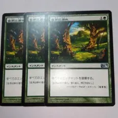 MTG 自然に帰れ 3枚セット