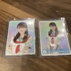 ラブライブオフィシャルカードゲーム　ラブカ　逢田梨香子　PE+ PEオマケ