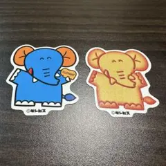 たべっ子どうぶつランド　ステッカー　ぞうさん