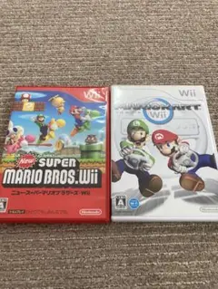 【Wii】u-2 Newスーパーマリオwii　マリオカート　マリカー