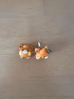 ポケモン　パモ　ガチャ２個セット　リング　キーホルダー　チャーム