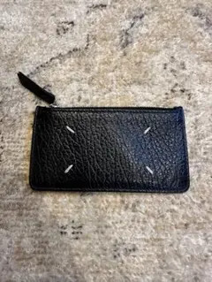 Maison Margiela（メゾンマルジェラ） 黒 レザー カードケース