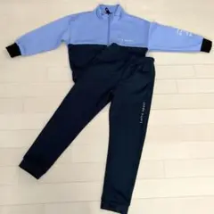 ジャージ上下　lotto sport ネイビー　ブルー　120
