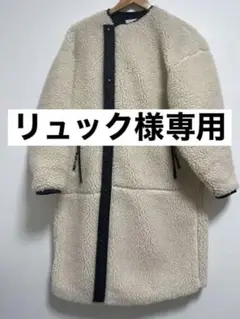 hyke ハイク ボアコート ホワイト サイズ1