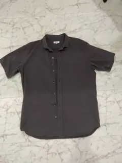 renoma 半袖シャツ　ブラック　Lサイズ