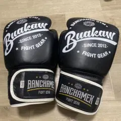 【未使用】BANCHAMEK　ブアカーオ　パンツ　ボクシング　キック ブアカーオ ムエタイ キックパンツ Banchamek Fight Gear black