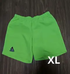 svolme 蛍光グリーン ハーフパンツ　XL