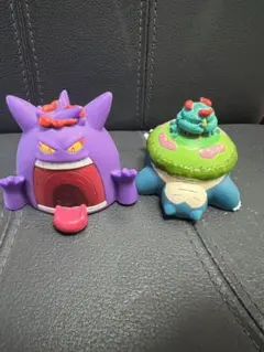ポケモンキッズ　キョダイマックス　ゲンガー　カビゴン