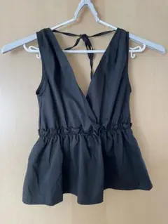 Vネック　ノースリーブ　トップス　RESEXY タグ付き