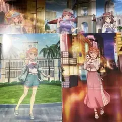 五等分の花嫁 クリアファイル セット
