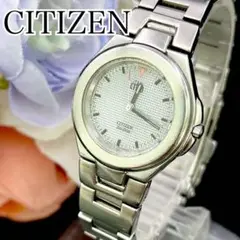 極美品　稼働品　CITIZEN　シチズン　チッタ　ブルー　シルバー　ソーラー時計 極美品 稼働品 CITIZEN シチズン チッタ ブルー シルバー