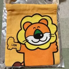 たべっ子どうぶつ らいおんくん ミニ巾着