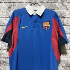 希少 NIKE バルセロナ ポロシャツ Barca バルサ ナイキ