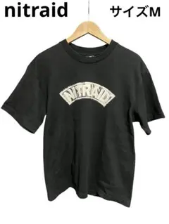 NITRAID アーチロゴ　Tシャツ サイズM ブラック