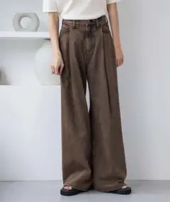 JEANASIS デニム ブラウン