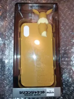 ぴょっこりイーブイ シリコンジャケット　iPhoneXR　ポケットモンスター