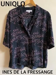 INES DE LA FRESSANGE ユニクロ　イネス　半袖シャツ XL