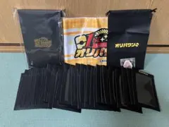 【32個】　オリパワン　黒ケース　ディスプレイ　タオル　ノベルティ　まとめ売り