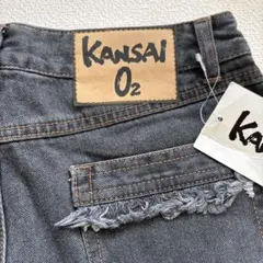 新品タグ付　KANSAI O2 山本寛斎　 ヴィンテージデニム ボタンフライ