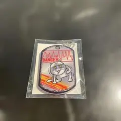カプくじ バイオハザード×仕事猫 ドッグタグ風キーホルダー　Danger 未開封