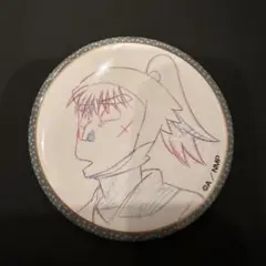 忍たま 中在家長次 原画缶バッジ 体験展 ドクタケ忍者隊最強の軍師