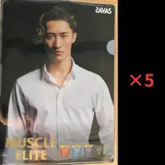 5枚セット　ザバス　SAVAS クリアファイル SnowMan 岩本照