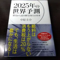 2025年の世界予測 中原圭介著