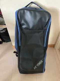 【YONEX】 テニスバッグ ラケットバッグ 黒×青　大容量
