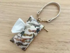 リバティ ハンドメイド ポリ袋ポーチ ゴミ袋 ポーチ 収納ポーチ エチケット袋