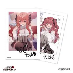 未開封 メロブくじ 池内たぬま ナちゃんdeいっぱいくじ ポストカードセットA