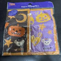 【新品未開封】ダッフィー シェリーメイ ミニタオル TDS ハロウィン