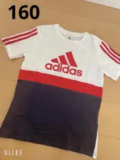 adidas ラインTシャツ　160