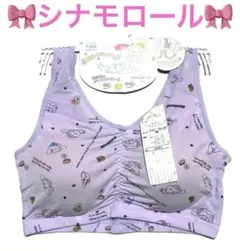 シナモン ぐっすりんナイトブラ ノンワイヤーブラ　パッド入り