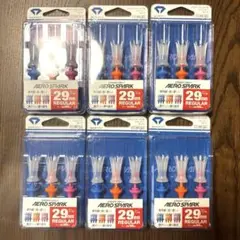 DAIYA GOLF エアロスパークティー 3本入 日本正規品29mm 6パック