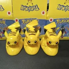マクドナルド ハッピーセット ポケモン おもちゃ ピカチュウ 未使用×3