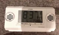 シチズンデジタル電波時計　目覚まし時計