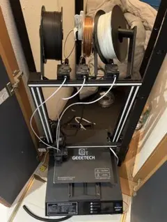 Geeetech A30T 3Dプリンタートリプルエクストルーダ　フィラメント付