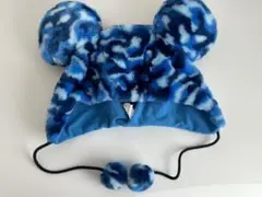 ディズニー ファンキャップヒョウ柄 青 Disney ファンキャップ レオパード ヒョウ柄 ブルー 青 - メルカリ