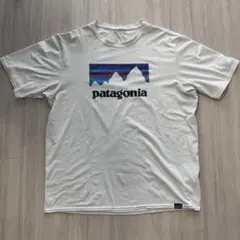 patagonia キャプリーンクールデイリー　ホワイト Tシャツ M