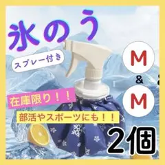 氷のう Mサイズ2個セット 8月限定 バカ売れ 部活 家族 熱中症対策