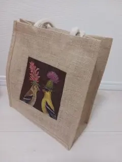 無印良品　ジュートバック