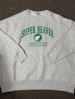 SUPER BEAVER トレーナー　スウェット/ネイビーM SUPER BEAVER トレーナー スウェット/ネイビーM ミュージシャン