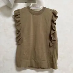 SALE★ヤマダヤ スコットクラブvin フリル付きノースリーブ
