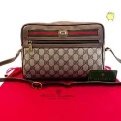 ★未使用に近い GUCCI グッチ オールドグッチ ショルダーバッグ シェリー