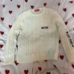 LOVE RABBY セーター ニット トップス S 150cm